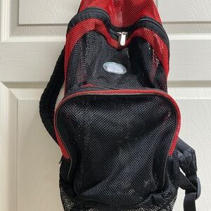 Nike All Mesh Netted backpack see through